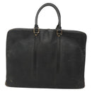 LOUIS VUITTON Epi Porte Documents Voyage Bag Black M54472 LV Auth BA5189-2