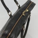 LOUIS VUITTON Epi Porte Documents Voyage Bag Black M54472 LV Auth BA5189-6
