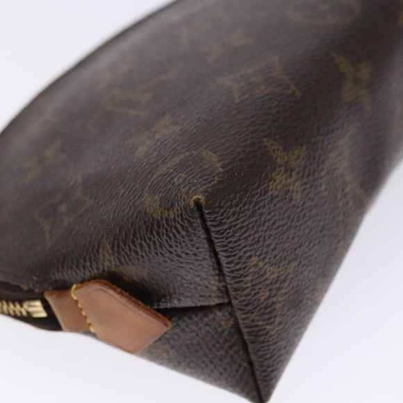 LOUIS VUITTON Monogram Pochette Cosmetic PM Pouch M43998 LV Auth BA5190