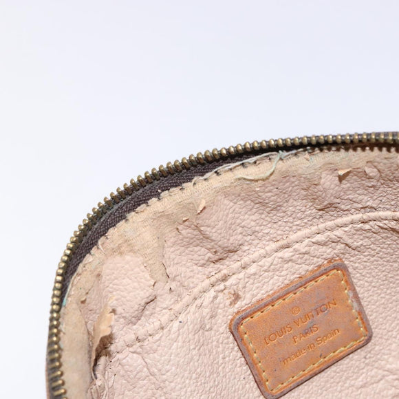 LOUIS VUITTON Monogram Pochette Cosmetic PM Pouch M43998 LV Auth BA5190