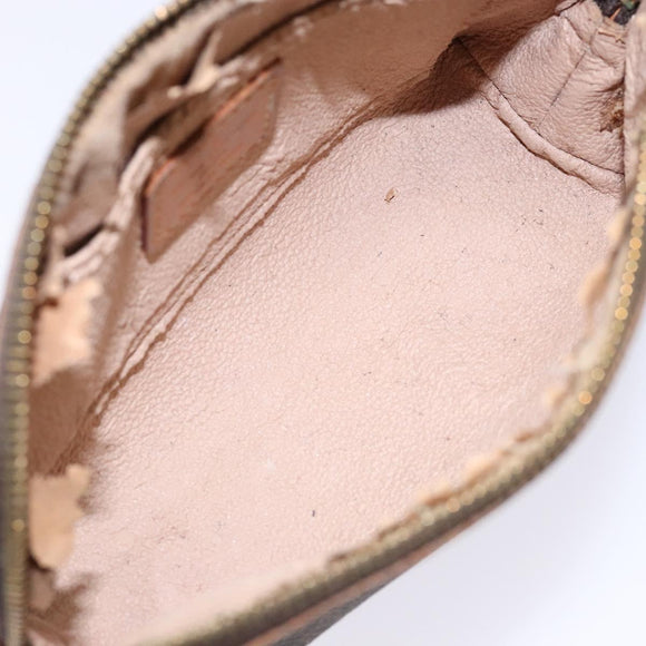 LOUIS VUITTON Monogram Pochette Cosmetic PM Pouch M43998 LV Auth BA5190