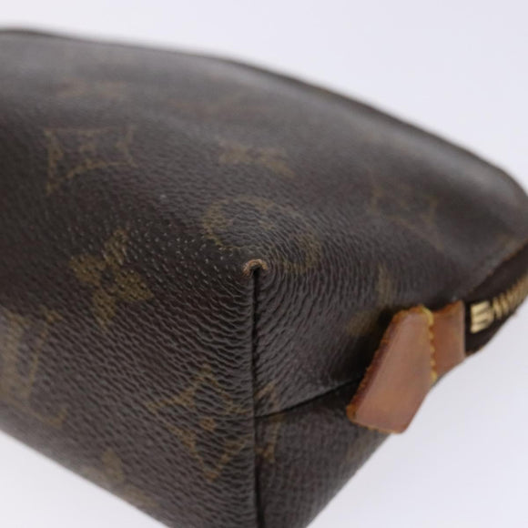 LOUIS VUITTON Monogram Pochette Cosmetic PM Pouch M43998 LV Auth BA5190