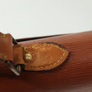 LOUIS VUITTON Epi Serviette Conseiller Briefcase Brown M54423 LV Auth BA5192-7