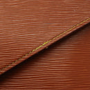 LOUIS VUITTON Epi Serviette Conseiller Briefcase Brown M54423 LV Auth BA5192-9