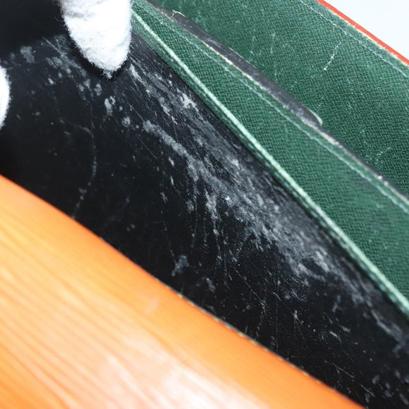 LOUIS VUITTON Epi Serviette Conseiller Briefcase Brown M54423 LV Auth BA5192