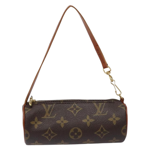 LOUIS VUITTON Monogram Papillon Pouch LV Auth BA5194