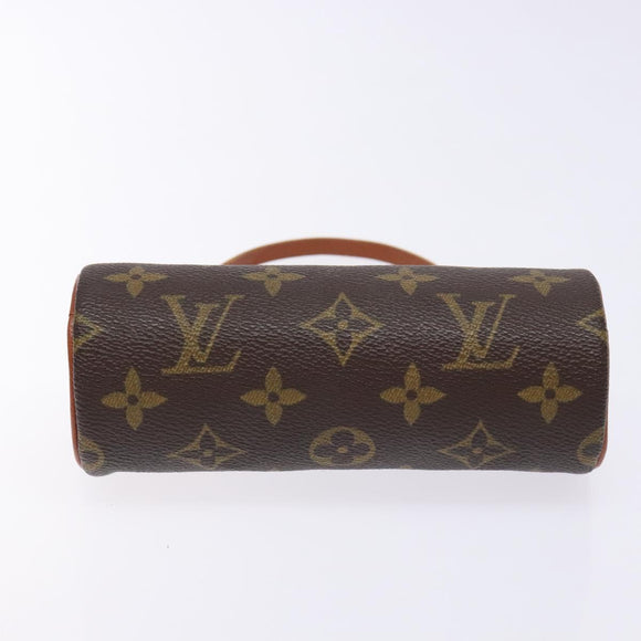 LOUIS VUITTON Monogram Papillon Pouch LV Auth BA5194