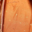 MCM Vicetos Logogram Hand Bag PVC 2way Brown Gold Auth BA5195-11