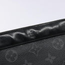 LOUIS VUITTON Monogram Eclipse Pochette Discovery PM Bag M44323 Auth BA5197-8