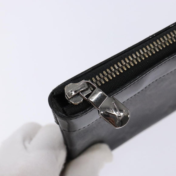 LOUIS VUITTON Monogram Eclipse Pochette Discovery PM Bag M44323 Auth BA5197