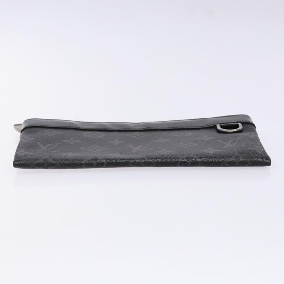 LOUIS VUITTON Monogram Eclipse Pochette Discovery PM Bag M44323 Auth BA5197