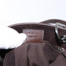 GUCCI GG Canvas Tote Bag Beige Silver 120836 Auth BA5201-12