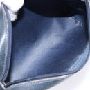 GUCCI GG Supreme Sherry Line Clutch Bag PVC Navy Gold 56 01 012 Auth BA5206-14