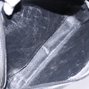 GUCCI GG Supreme Clutch Bag PVC Black Gold 156 01 053 Auth BA5207-16