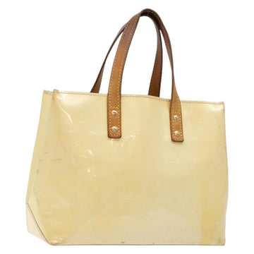 LOUIS VUITTON Monogram Vernis Reade PM Hand Bag Perle M91336 LV Auth BA5208