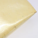 LOUIS VUITTON Monogram Vernis Reade PM Hand Bag Perle M91336 LV Auth BA5208-9