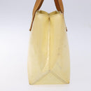 LOUIS VUITTON Monogram Vernis Reade PM Hand Bag Perle M91336 LV Auth BA5208-3