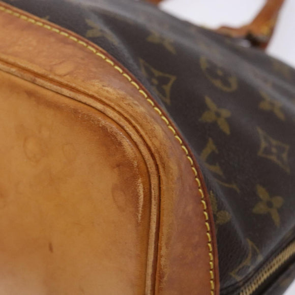 LOUIS VUITTON Monogram Alma Hand Bag M51130 LV Auth BA5209