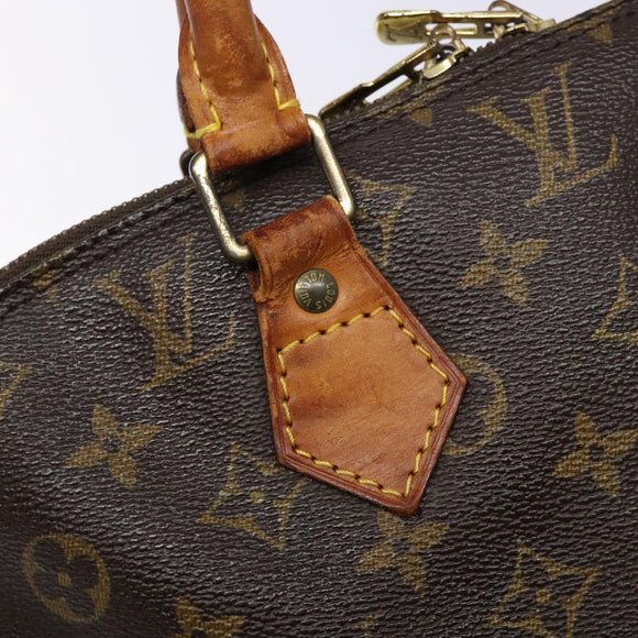 LOUIS VUITTON Monogram Alma Hand Bag M51130 LV Auth BA5209