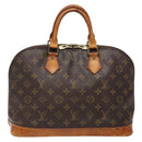 LOUIS VUITTON Monogram Alma Hand Bag M51130 LV Auth BA5209-13