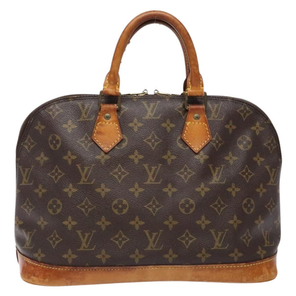 LOUIS VUITTON Monogram Alma Hand Bag M51130 LV Auth BA5209