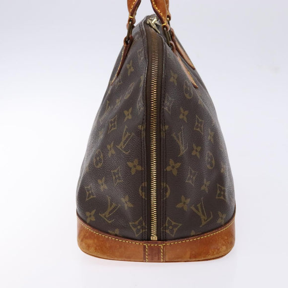 LOUIS VUITTON Monogram Alma Hand Bag M51130 LV Auth BA5209