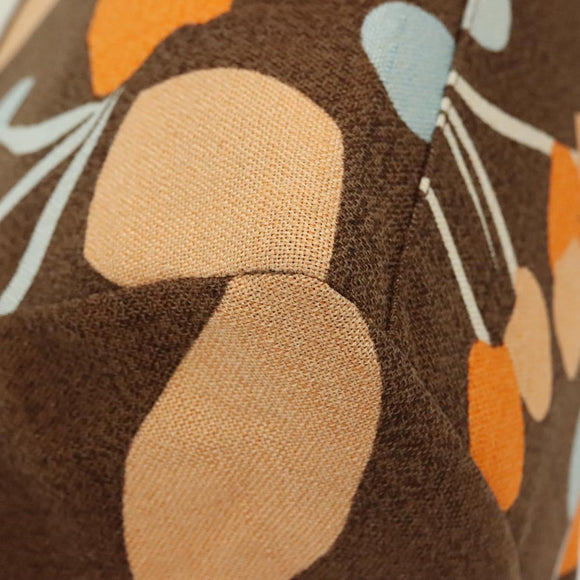 Miu Miu Hand Bag Canvas Brown Auth BA5216