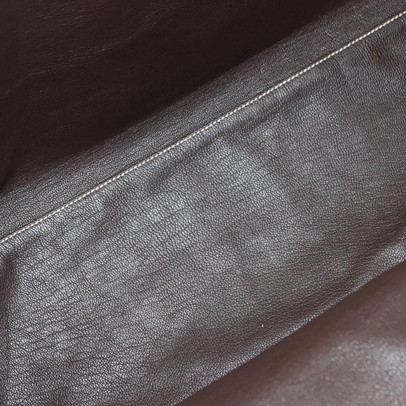 Miu Miu Hand Bag Canvas Brown Auth BA5216