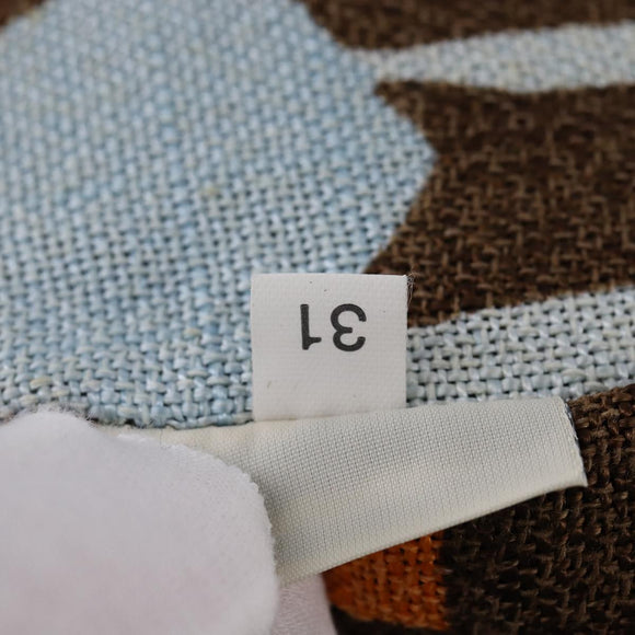 Miu Miu Hand Bag Canvas Brown Auth BA5216