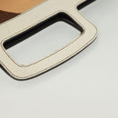 Miu Miu Hand Bag Canvas Brown Auth BA5216-8