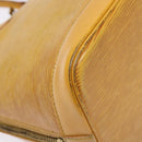 LOUIS VUITTON Epi Alma Hand Bag Yellow M52149 LV Auth BA5218-15
