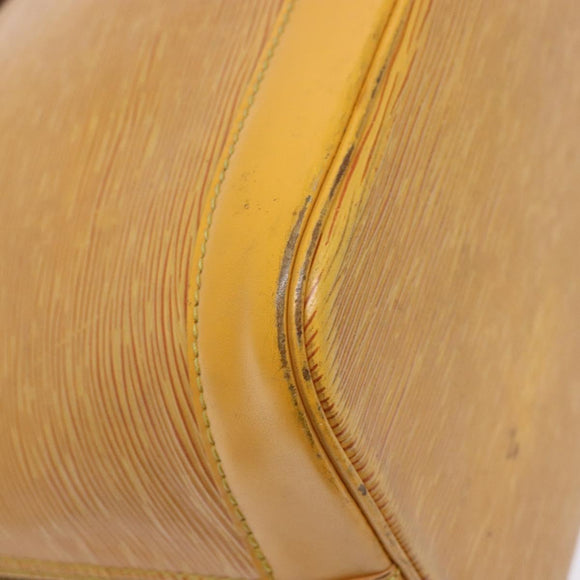 LOUIS VUITTON Epi Alma Hand Bag Yellow M52149 LV Auth BA5218