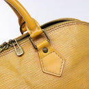 LOUIS VUITTON Epi Alma Hand Bag Yellow M52149 LV Auth BA5218-18