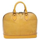 LOUIS VUITTON Epi Alma Hand Bag Yellow M52149 LV Auth BA5218-13