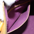 LOUIS VUITTON Epi Alma Hand Bag Yellow M52149 LV Auth BA5218-23