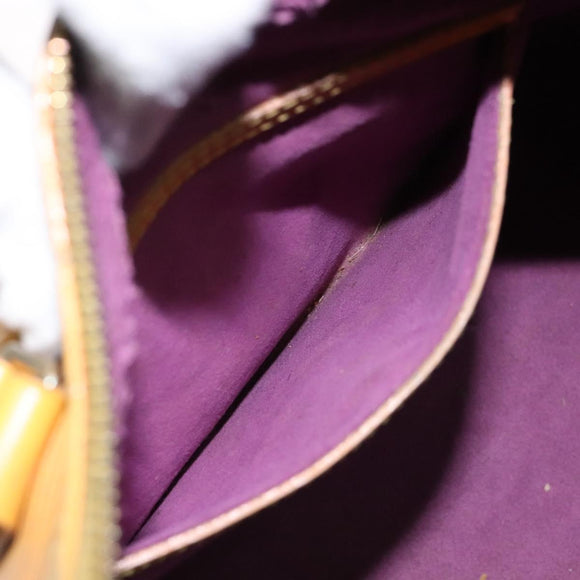 LOUIS VUITTON Epi Alma Hand Bag Yellow M52149 LV Auth BA5218