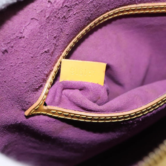 LOUIS VUITTON Epi Alma Hand Bag Yellow M52149 LV Auth BA5218