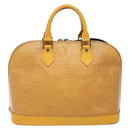 LOUIS VUITTON Epi Alma Hand Bag Yellow M52149 LV Auth BA5218-2