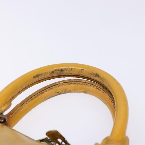 LOUIS VUITTON Epi Alma Hand Bag Yellow M52149 LV Auth BA5218