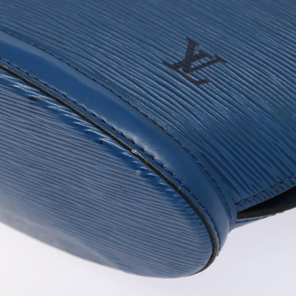 LOUIS VUITTON Epi Saint Jacques Shoulder Bag Blue M52275 LV Auth BA5219