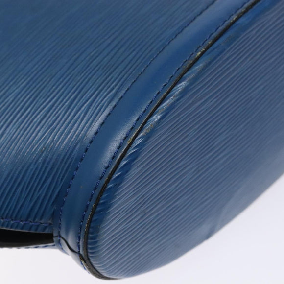 LOUIS VUITTON Epi Saint Jacques Shoulder Bag Blue M52275 LV Auth BA5219