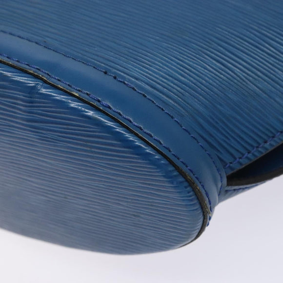 LOUIS VUITTON Epi Saint Jacques Shoulder Bag Blue M52275 LV Auth BA5219