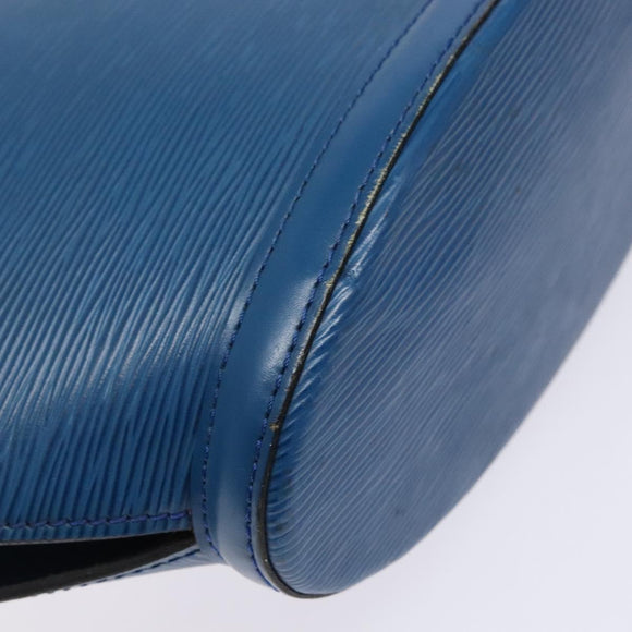 LOUIS VUITTON Epi Saint Jacques Shoulder Bag Blue M52275 LV Auth BA5219