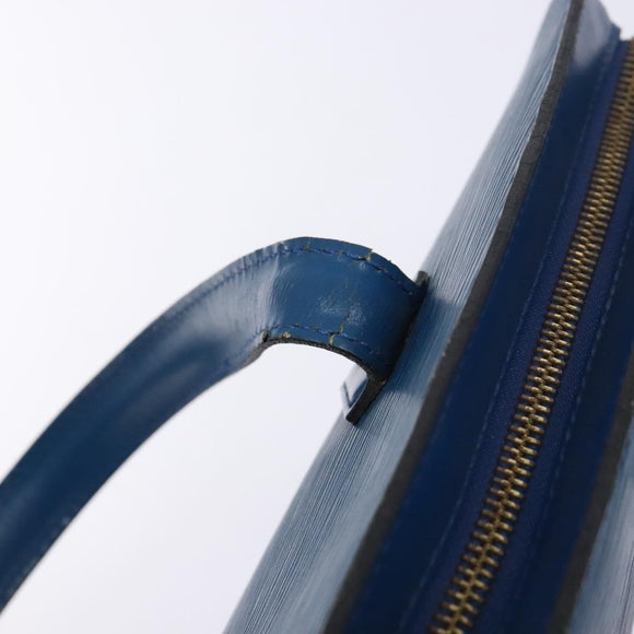 LOUIS VUITTON Epi Saint Jacques Shoulder Bag Blue M52275 LV Auth BA5219