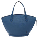 LOUIS VUITTON Epi Saint Jacques Shoulder Bag Blue M52275 LV Auth BA5219-13