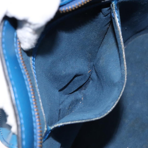 LOUIS VUITTON Epi Saint Jacques Shoulder Bag Blue M52275 LV Auth BA5219