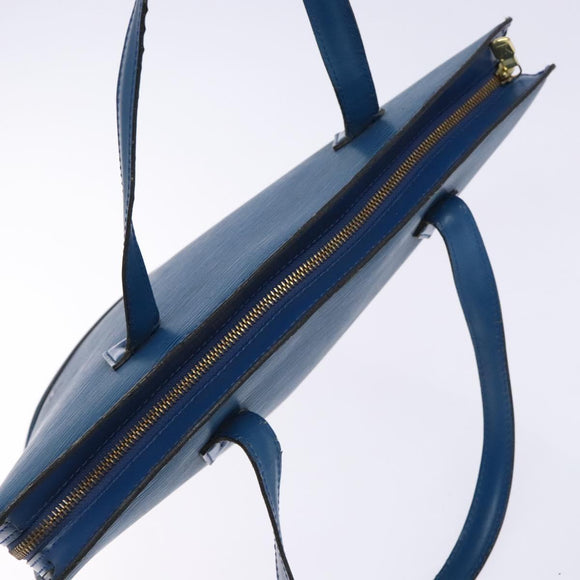 LOUIS VUITTON Epi Saint Jacques Shoulder Bag Blue M52275 LV Auth BA5219