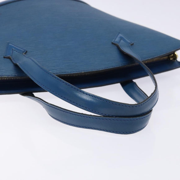 LOUIS VUITTON Epi Saint Jacques Shoulder Bag Blue M52275 LV Auth BA5219