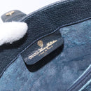 GUCCI GG Supreme Sherry Line Shoulder Bag PVC Navy Gold 72 02 024 Auth BA5227-15