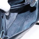 GUCCI GG Supreme Sherry Line Shoulder Bag PVC Navy Gold 72 02 024 Auth BA5227-20